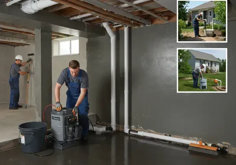 Basement Waterproofing and Flood Prevention process in Haskins, OH